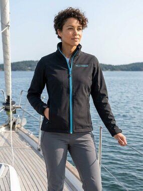 Women's Paramount Softshell Jacket Black/ Blue